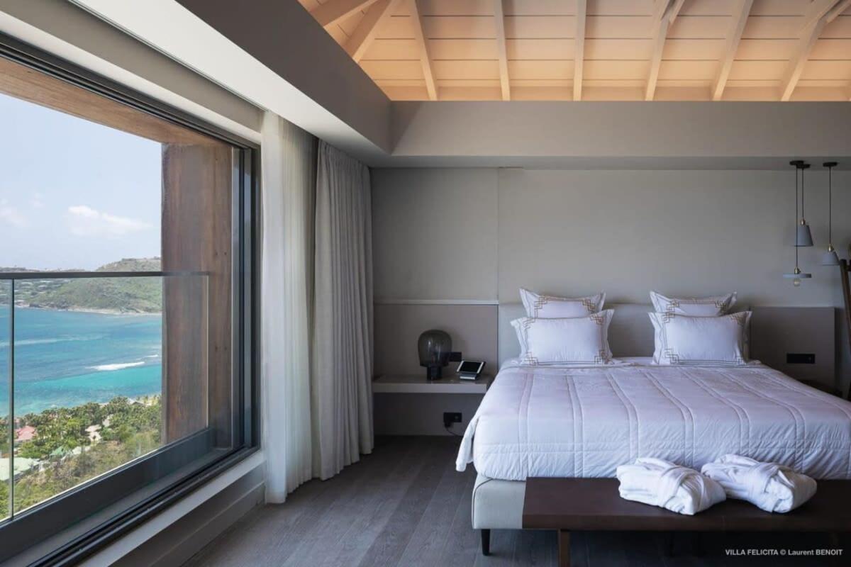 On A Hill Side Villa With Superb Amenities St. Barthelemy Extérieur photo